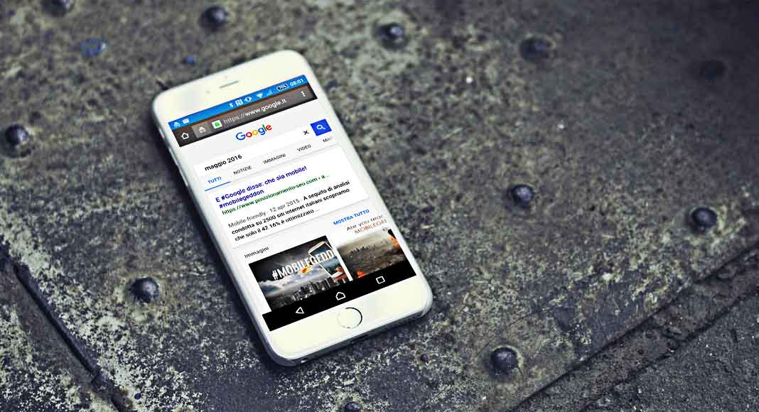 Google: maggio 2016, possibile incremento di ranking per i siti mobile