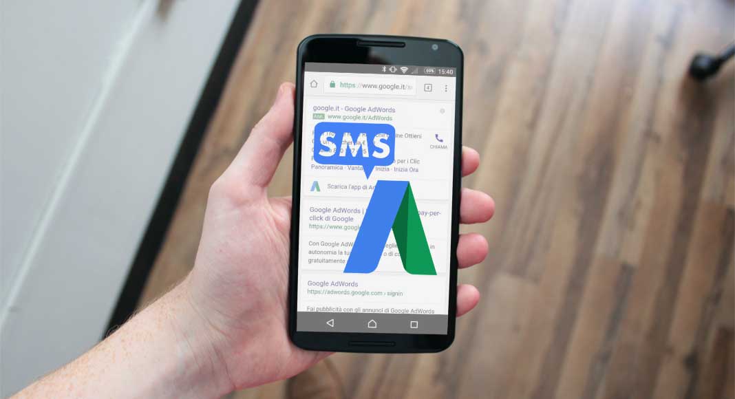 Google AdWords e l’estensione sms: un nuovo modo per acquisire utenti