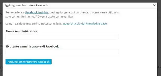 amministratore facebook
