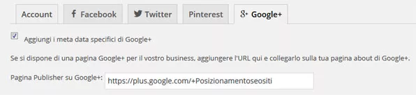 yoast seo google plus