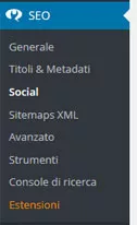 yoast seo menu social