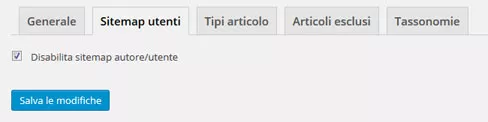 yoast seo sitemap xml sitemap utenti